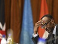 De Rwandese president Paul Kagamé.