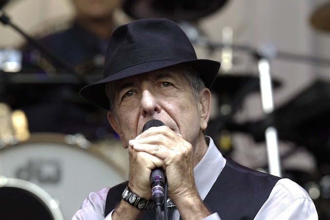Leonard Cohen.