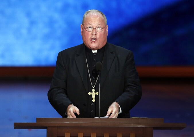 Kardinaal Timothy Dolan.