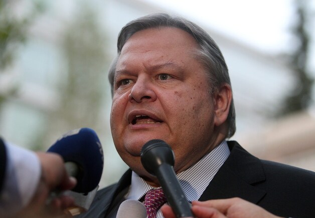 Evangelos Venizelos, voormalig Grieks minister van Financiën.