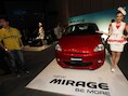 Een Mitsubishi Mirage.