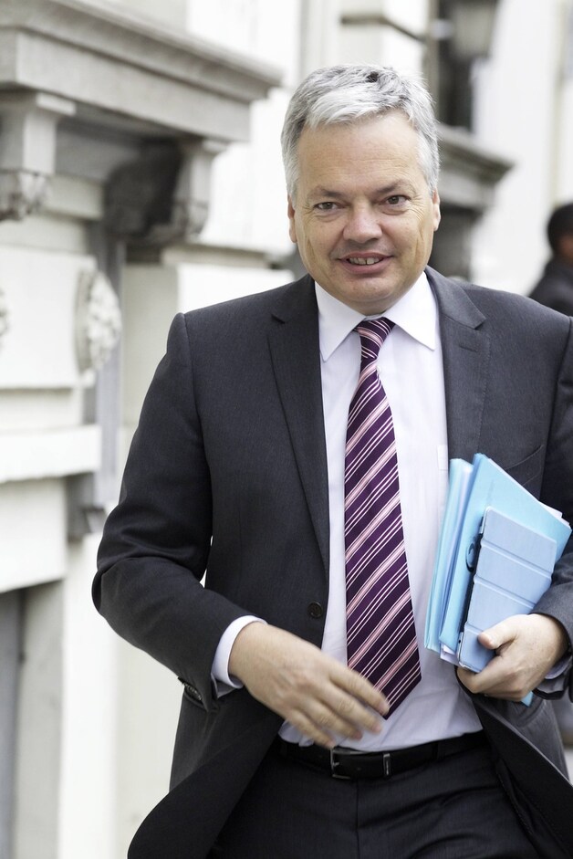 Minister van Buitenlandse zaken Didier Reynders (MR).