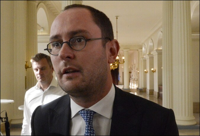 Vincent Van Quickenborne (Open Vld) wordt burgemeester in Kortrijk.