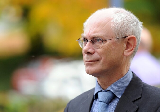 Herman Van Rompuy op 20 oktober in het Duitse Meschede.