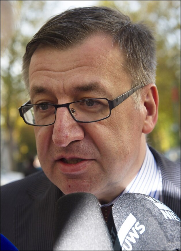 Steven Vanackere (CD&amp;V), minister van Financiën.
