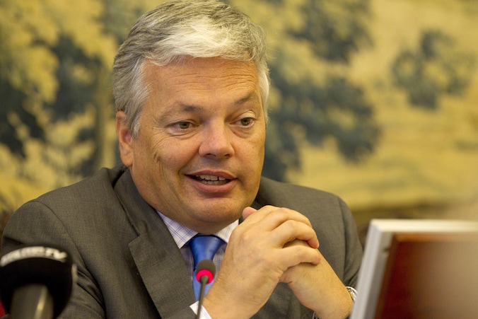 Minister van Buitenlandse Zaken Didier Reynders.