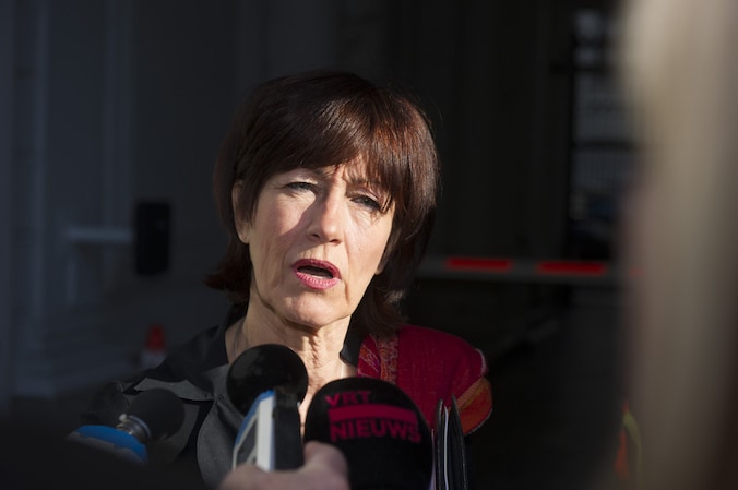 Minister van Volksgezondheid Laurette Onkelinx.