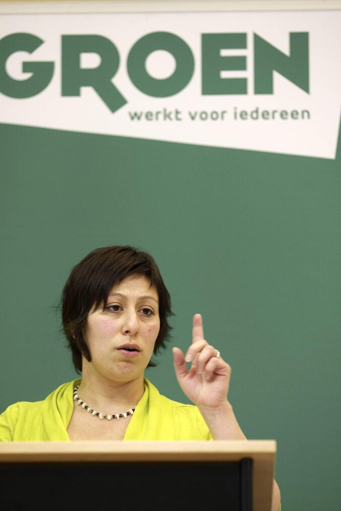 Antwerps lid van Groen Meyrem Almaci.
