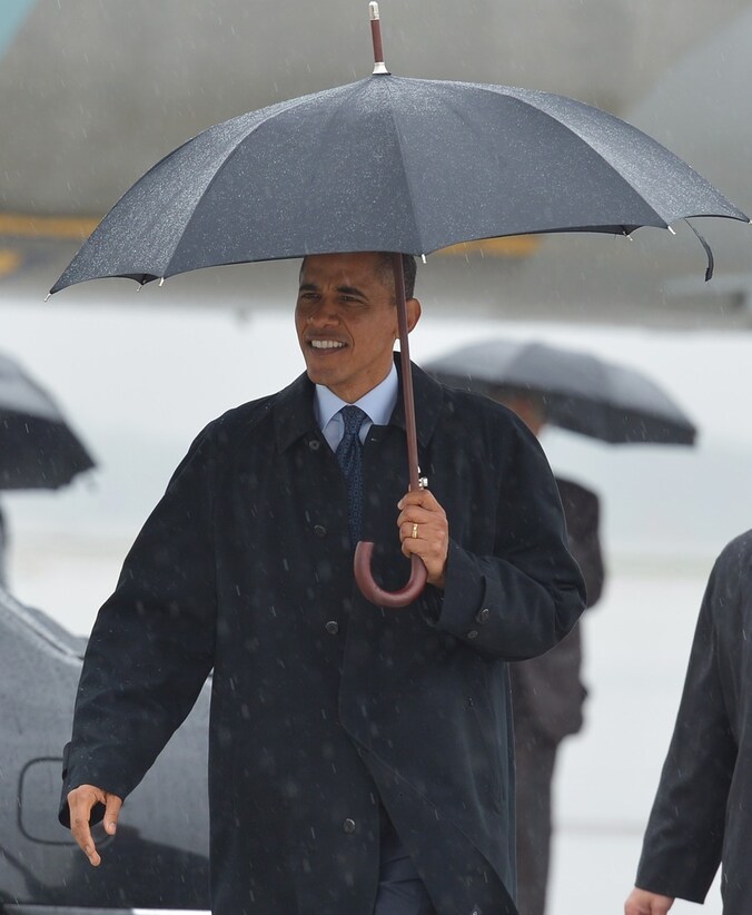 De Amerikaanse president Barack Obama.