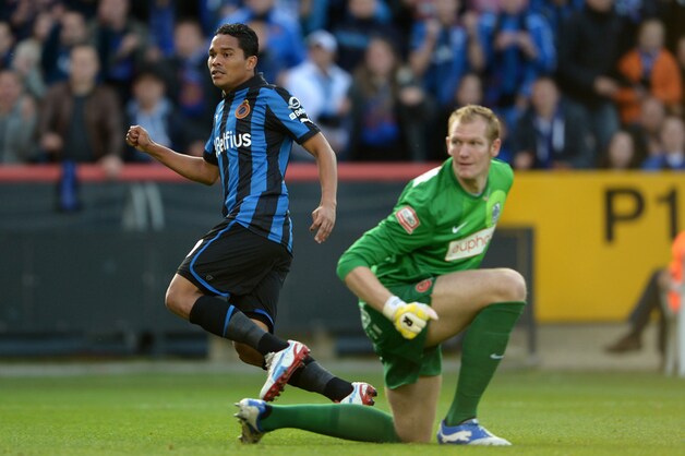 Bacca kon alweer scoren.