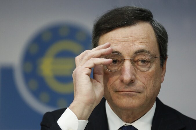 Mario Draghi, voorzitter van de ECB.