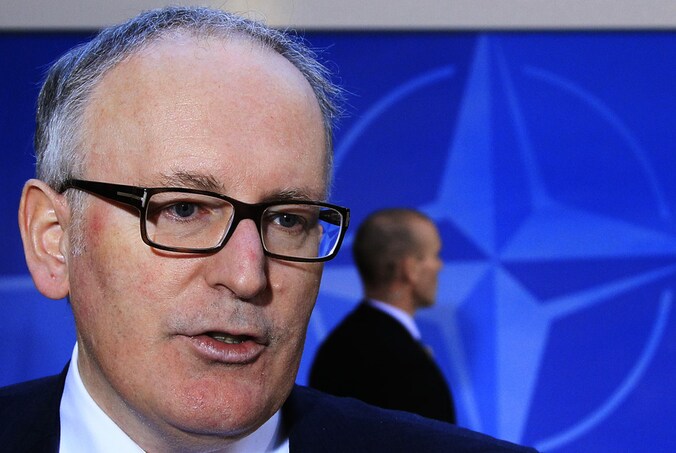 De Nederlandse minister van Buitenlandse Zaken Frans Timmermans.