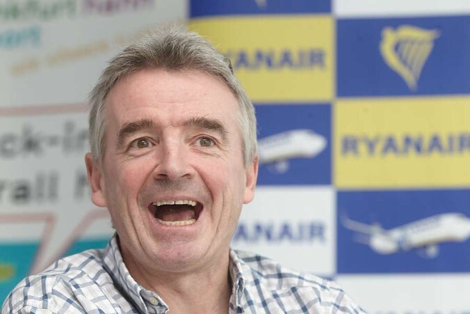 Michael O'Leary, CEO van Ryanair.