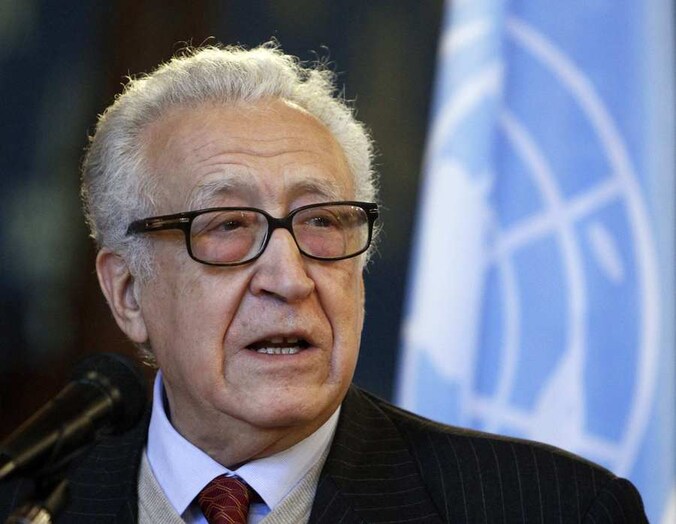 Lakhdar Brahimi, VN-gezant voor Syrië.