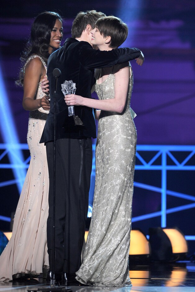 Eddie Redmayne en Anna Hathaway