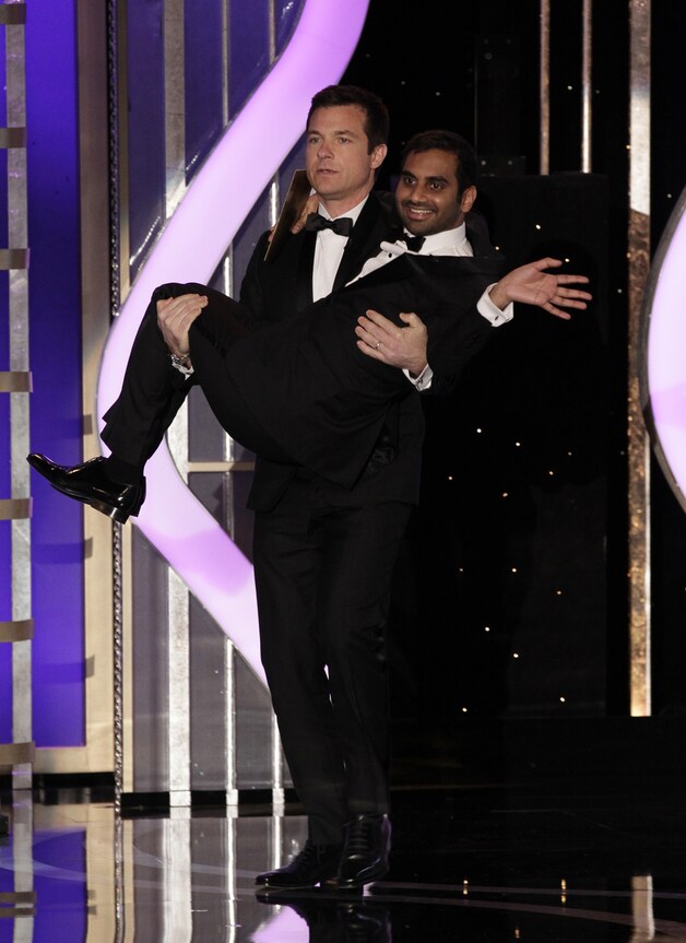 Jason Bateman en Aziz Ansari