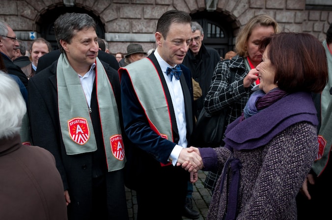 Bart De Wever, de nieuwe burgemeester van Antwerpen.