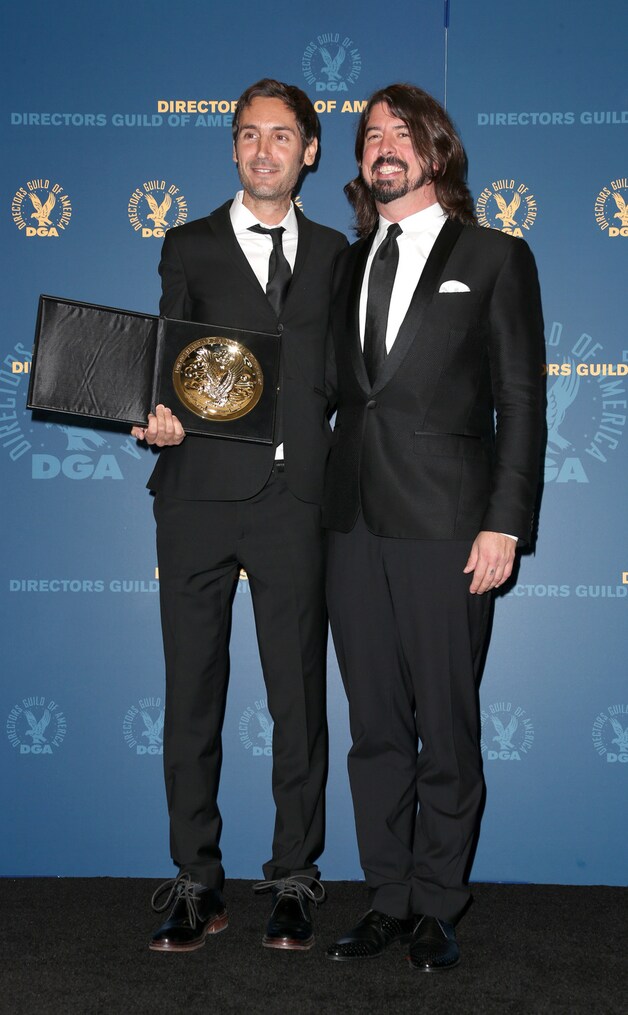 Malik Bendjelloul (links) en David Grohl