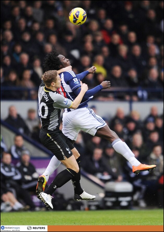 Lukaku won aanvankelijk veel duels van Dawson.