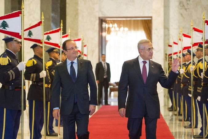 Hollande en Suleiman.