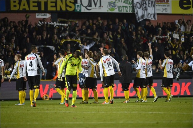 Lokeren dankt z'n supporters.