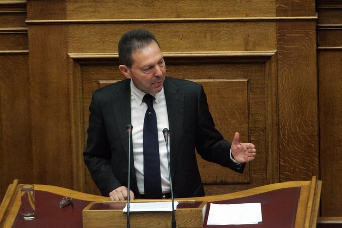 Yannis Stournaras, de Griekse minister van Financiën.