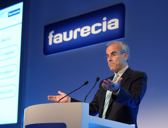 Yann Delabriere, grote baas van Faurecia.
