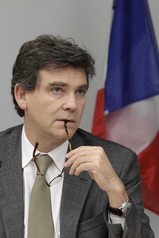 Arnaud Montebourg, de Franse minister van Industrie.