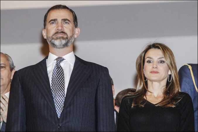 Prins Felipe en prinses Letizia van Spanje