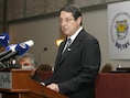 De Cypriotische president Nicos Anastasiades.