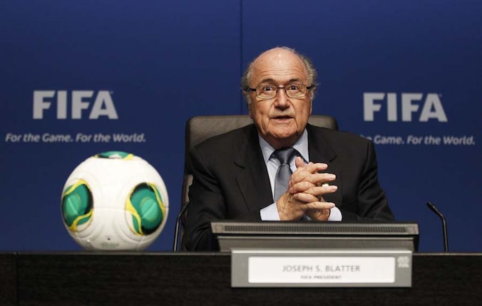 FIFA-president Sepp Blatter.