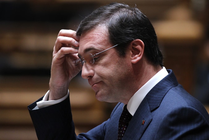 Portugese premier Pedro Passos Coelho.