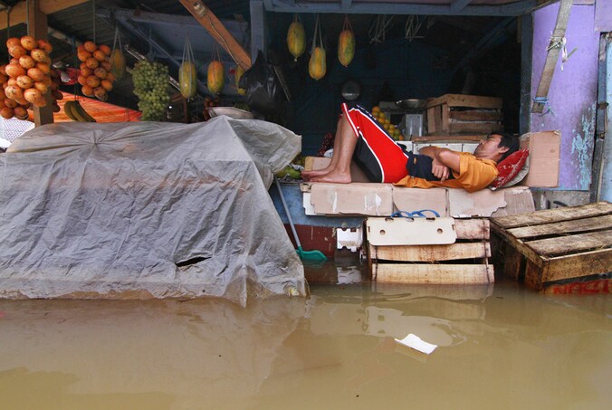 Indonesië wordt momenteel ook geteisterd door overstromingen.