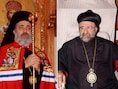 Mar Gregorios Ibrahim (R), de Syrisch-orthodoxe bisschop van Aleppo, en zijn Grieks-orthodoxe collega, Paul Yazigi (L).