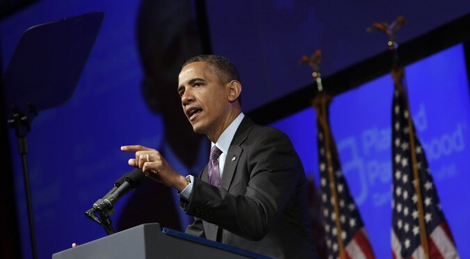 Obama waarschuwt Syrië.