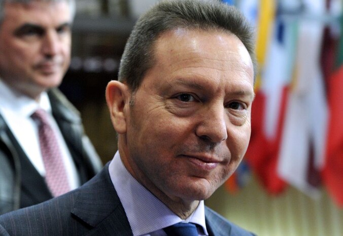 Ioannis Stournaras, de Griekse minister van Financiën.