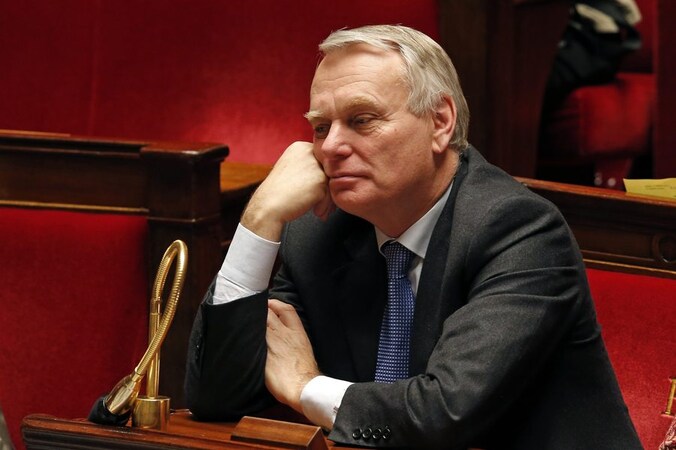 De Franse premier Jean-Marc Ayrault.