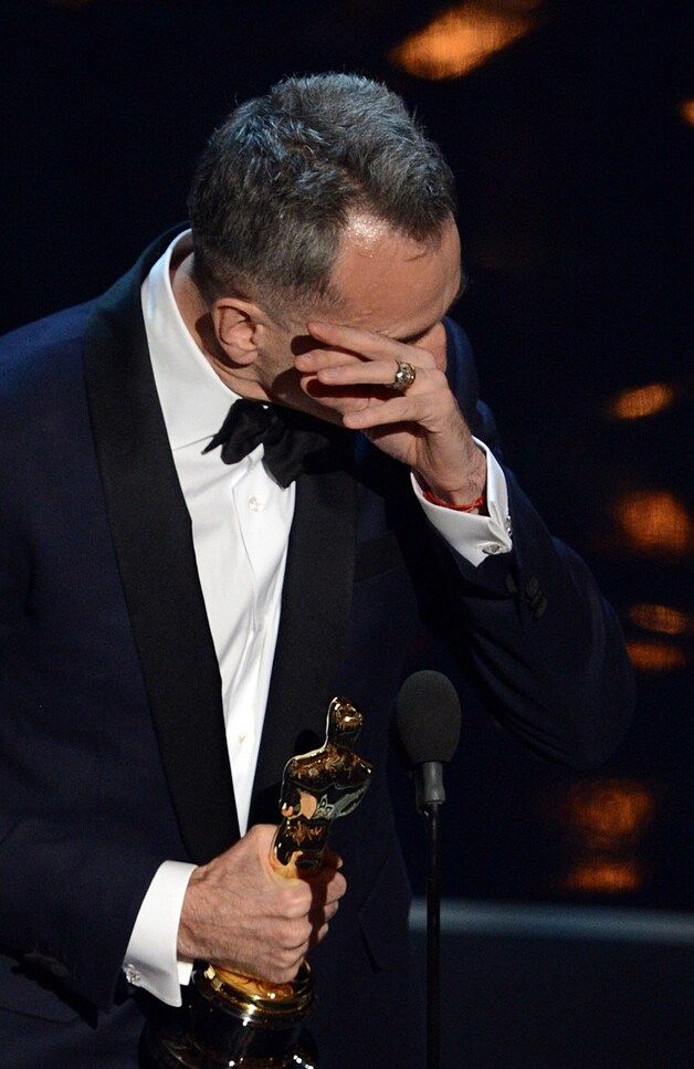 Daniel Day-Lewis moest een traantje wegpinken.