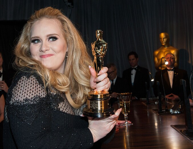De Britse singer-songwriter Adele.