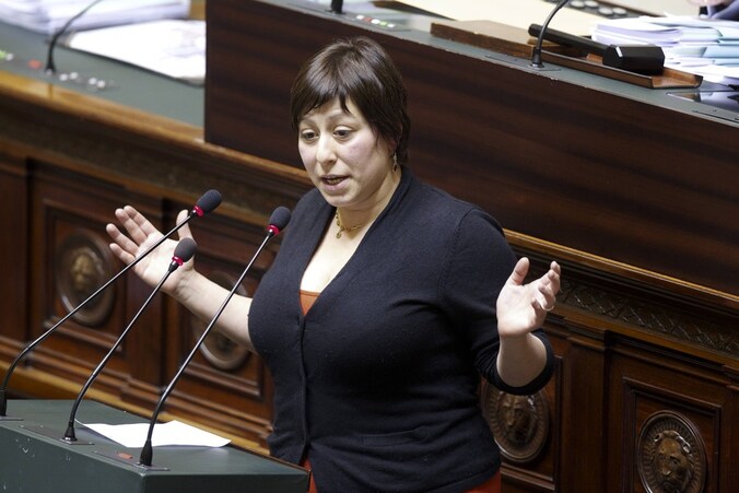 Groen-fractieleider Meyrem Almaci.