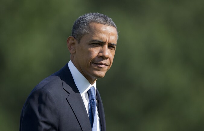 De Amerikaanse president Barack Obama.