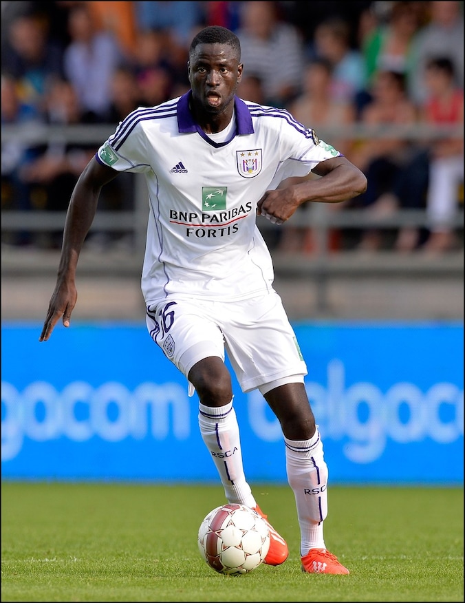 Kouyaté is de enige speler van de regerende landskampioen die al geel zag.