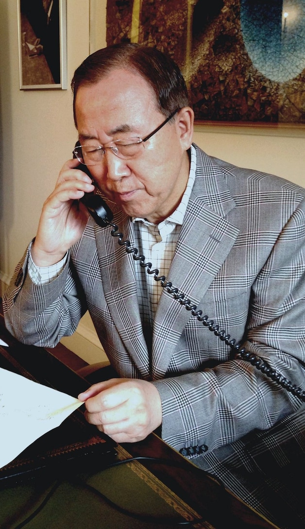 Ban Ki-Moon wil het VN-rapport sneller.