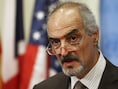 Bashar Ja'afari, ambassadeur voor Syrië bij de Verenigde Naties, wil dat de VN "elke vorm van agressie" tegen zijn land verhindert en hamert op een politieke oplossing.