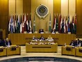 Het hoofdkwartier van de Arabische Liga in Caïro.