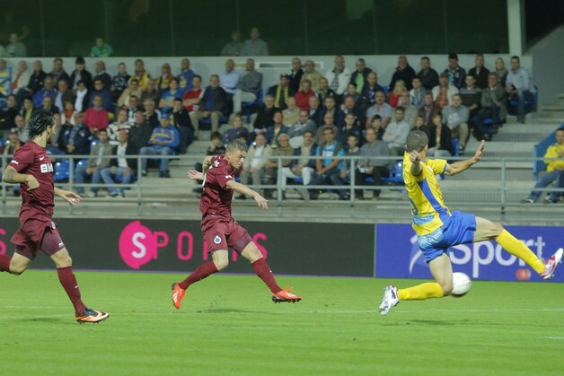 Lestienne scoorde zondag nog de erg snelle 0-1 op de Freethiel.