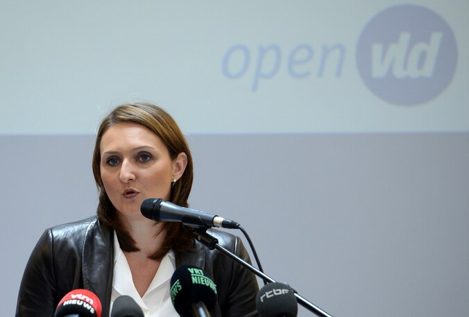 Open Vld-voorzitster Gwendolyn Rutten.