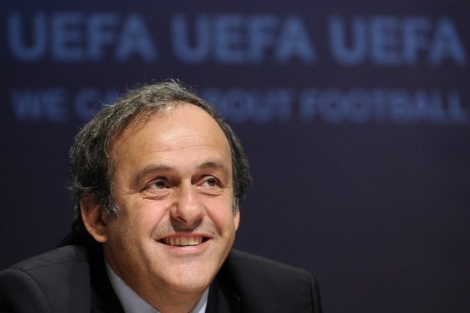 UEFA-voorzitter Michel Platini.
