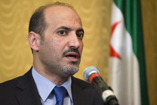 Syrisch oppositieleider Ahmad Jarba.