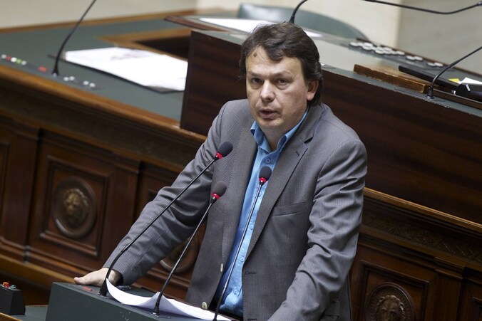 Groen-parlementslid Stefaan Van Hecke.